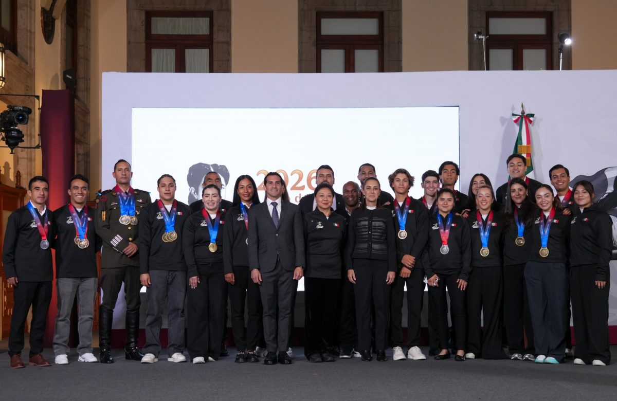Reconoce Gobierno de México récord histórico de 407 medallas en los Juegos Centroamericanos